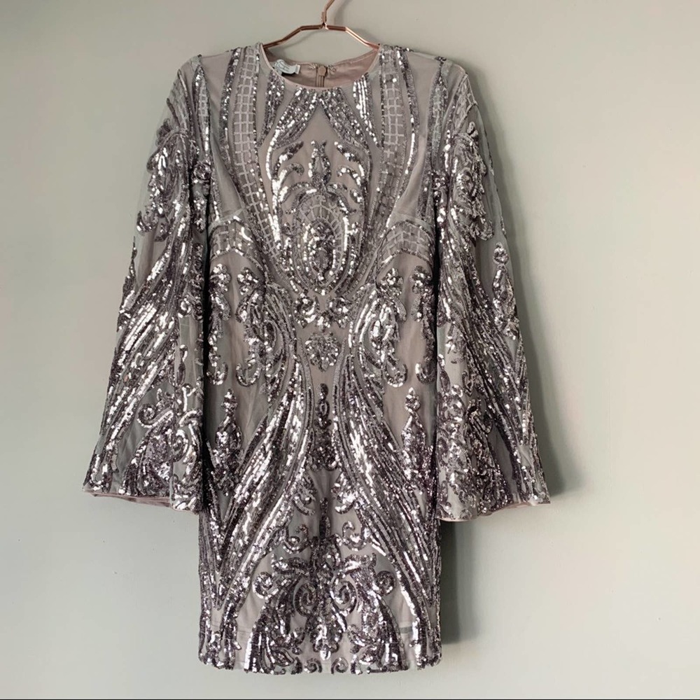 RYSE Sequin Mini Dress Small NWOT